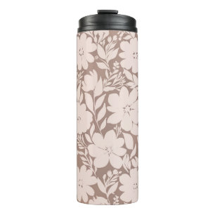 Termo Mocha Blossom Elegance