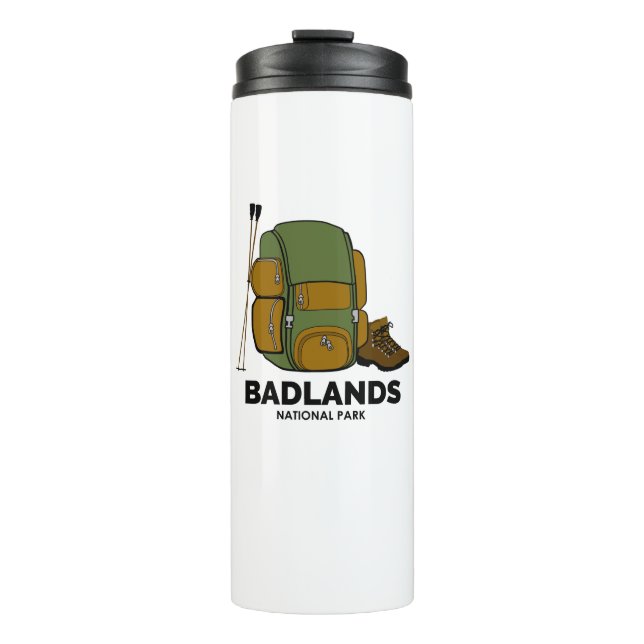 Termo Mochila del Parque Nacional Badlands (Anverso)