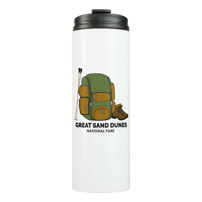 Termo Mochila del parque nacional Great Sand Dunes (Anverso)