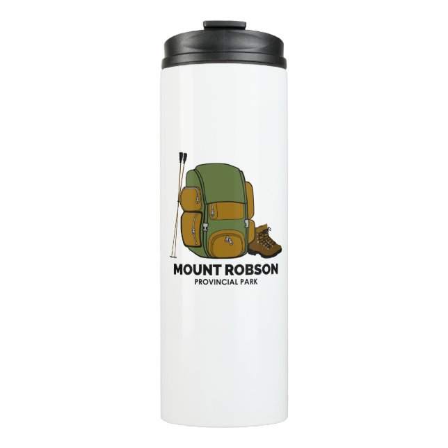 Termo Mochila del Parque Provincial Mount Robson (Anverso)