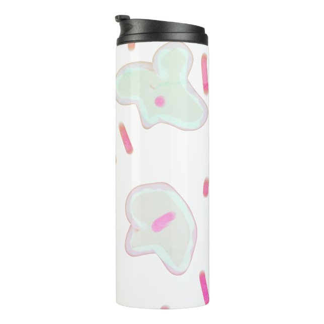 Termo Moda DE ESTILO MÍNIMO MODERNO MONOGRAM ELEGANTE SI (Rotado hacia la derecha)