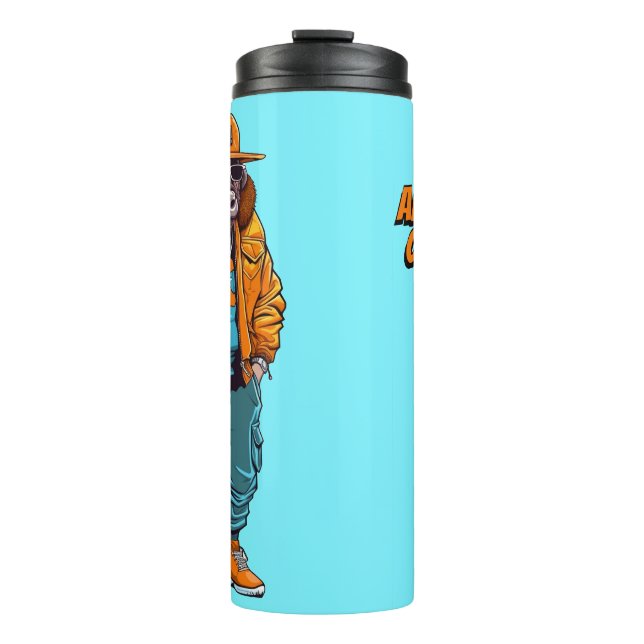 Termo Moda de Forest Life Bison Animal (Anverso)