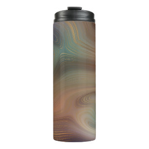 Termo Moda Earthy Strata Agante natural de piedra de c