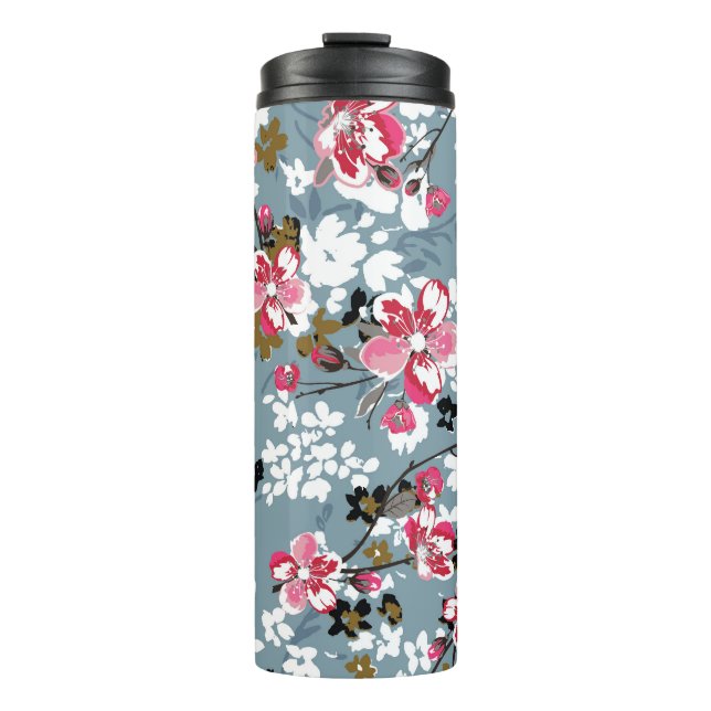Termo Moda floral: pequeños fondos de flores (Anverso)