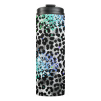 *~* Moda Purpurina Azul Lugares de leopardo animal