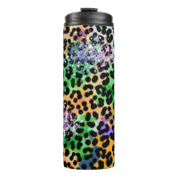 *~* Moda QR Purpurina Lugares de los Leopardos de 