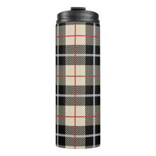 Termo Moda Thompson Camel Plaid Pattern