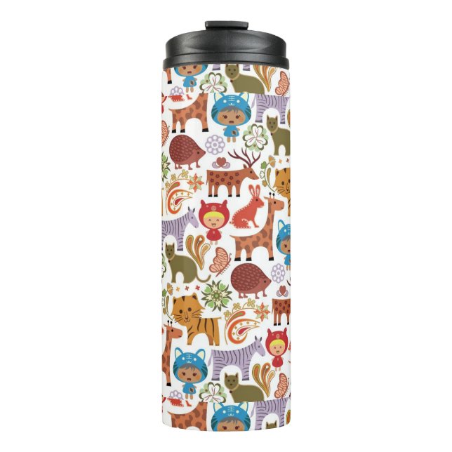 Termo Modelo abstracto del niño y de los animales (Anverso)