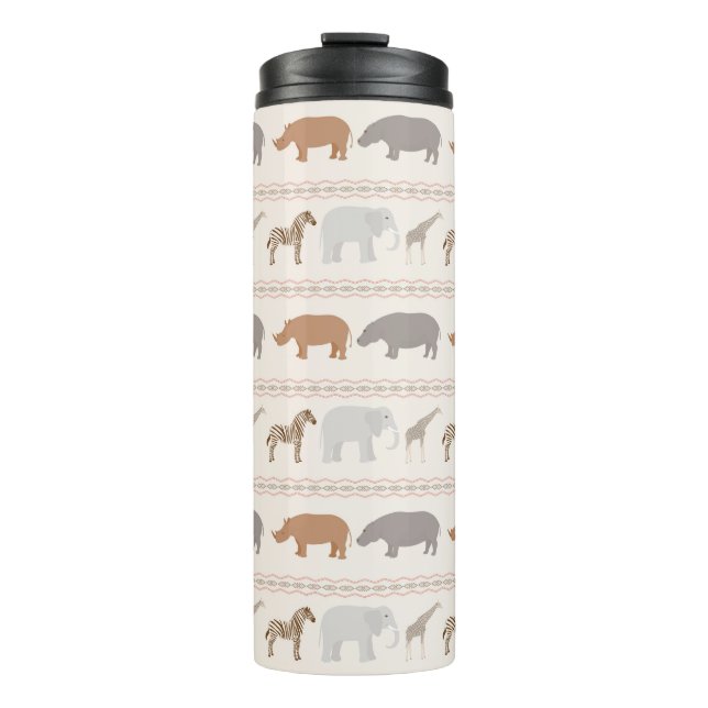 Termo Modelo africano 1 de los animales (Anverso)