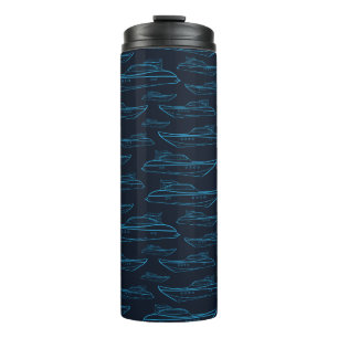 Termo Modelo azul del yate