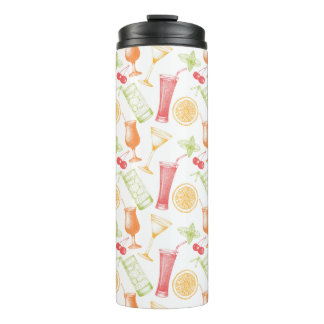 Termo Modelo bosquejado del cóctel