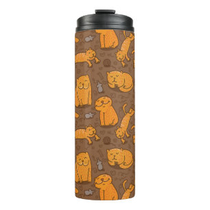 Termo Modelo con los gatos