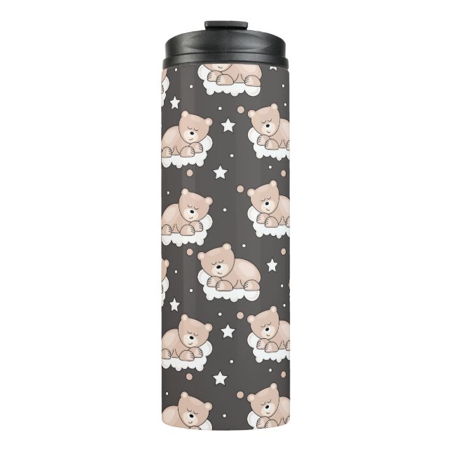 Termo modelo con pequeño dormir del oso (Anverso)