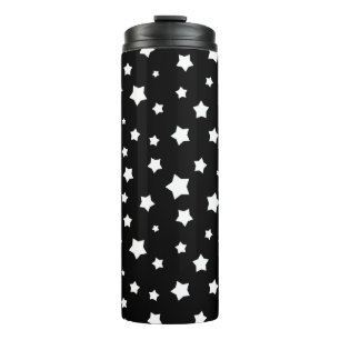 Termo Modelo de estrellas blanco y negro