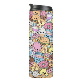 Termo Modelo de Kawaii Junk Food Munchies