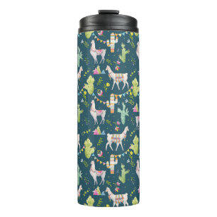 Termo Modelo de la bandera de la llama de la acuarela