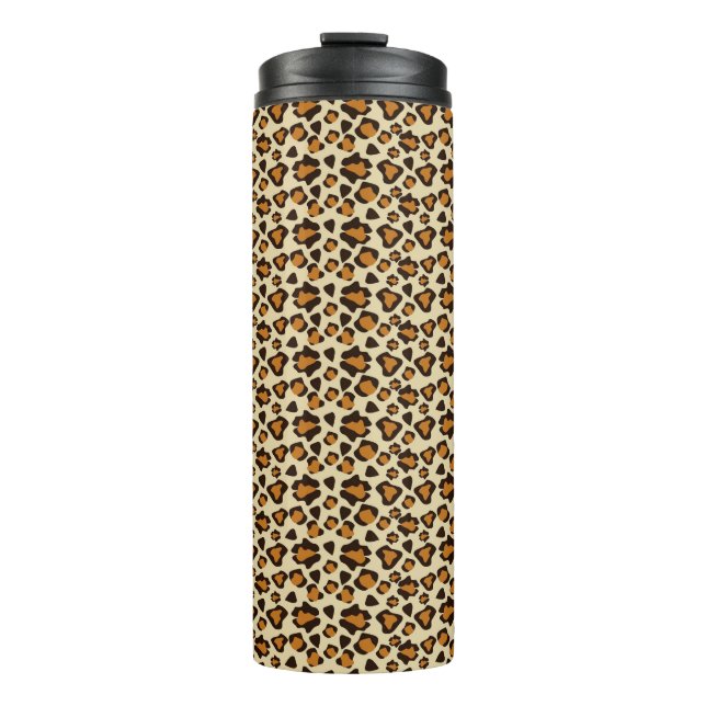 Termo Modelo de la piel del guepardo (Anverso)