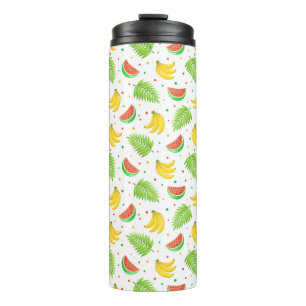 Termo Modelo de lunar de la fruta tropical