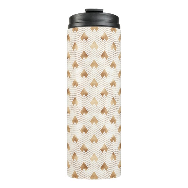 Termo Modelo del art déco del oro (Anverso)