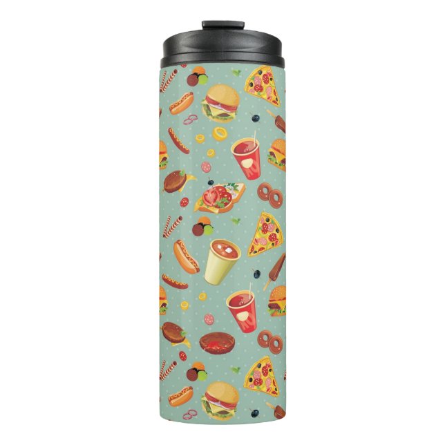 Termo Modelo elegante de los alimentos de preparación (Anverso)