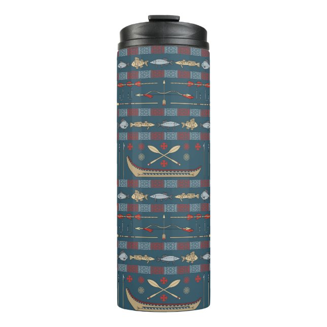 Termo Modelo étnico de la pesca (Anverso)