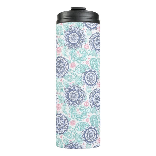 Termo Modelo étnico de Paisley (Anverso)