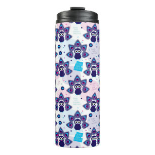 Termo modelo exótico del pavo real de la India