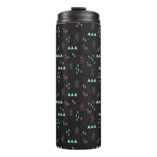 Termo Modelo geométrico de la noche del país de las