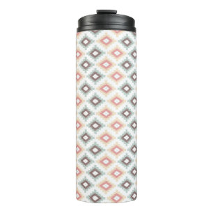 Termo Modelo geométrico en estilo azteca