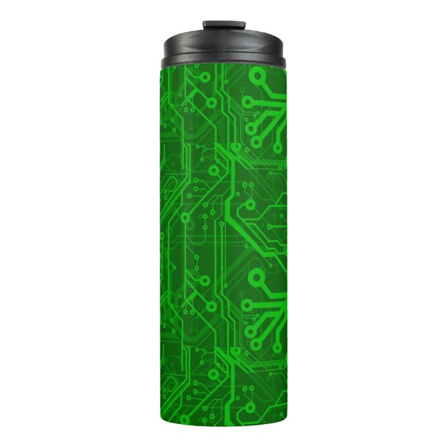 Termo Modelo impreso verde de la placa de circuito (Anverso)
