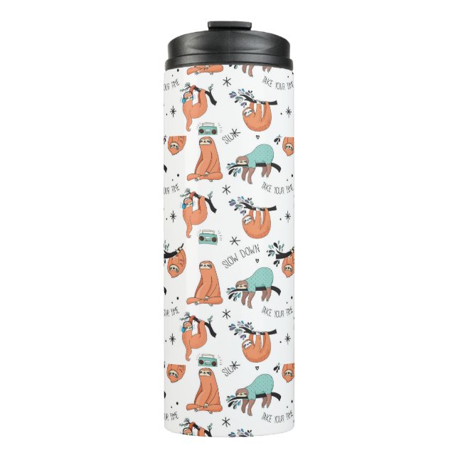 Termo Modelo lindo de la pereza (Anverso)