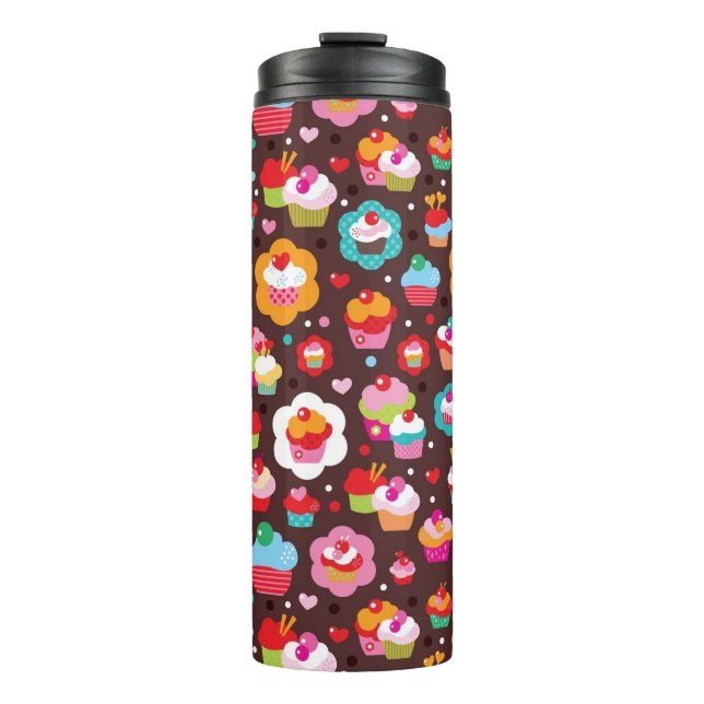 Termo Modelo lindo de la torta de la taza (Anverso)