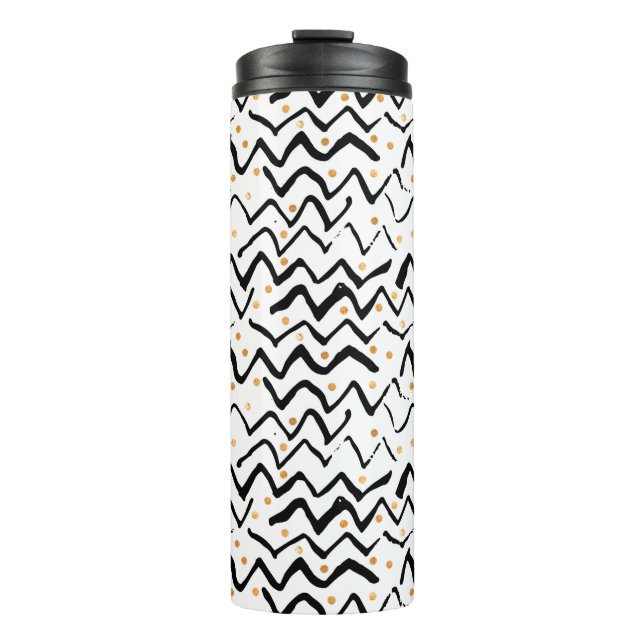 Termo Modelo negro de los movimientos y de puntos del (Anverso)