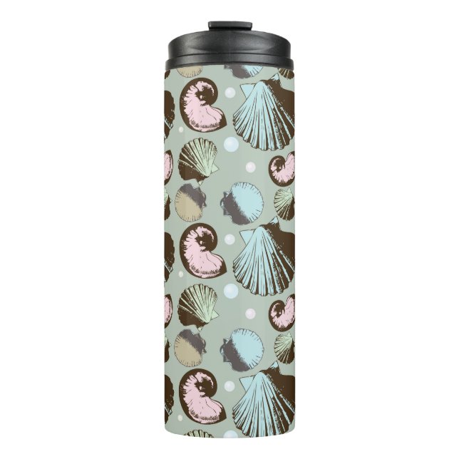 Termo Modelo retro del Seashell (Anverso)