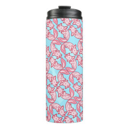 Termo Modelo rosado Chido del Axolotl de Chibi