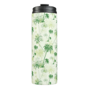 Termo Modelo verde de la palmera
