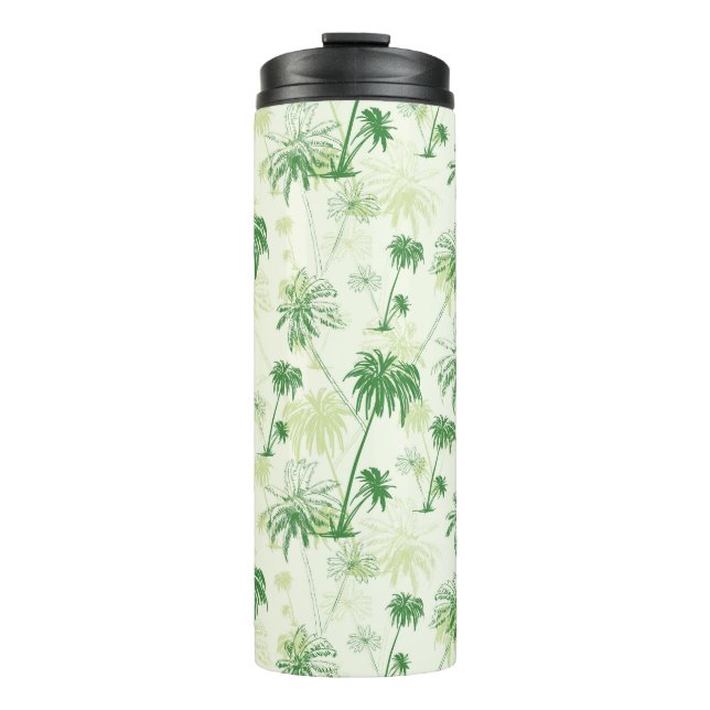 Termo Modelo verde de la palmera (Anverso)