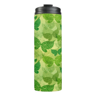 Termo Modelo verde de la primavera