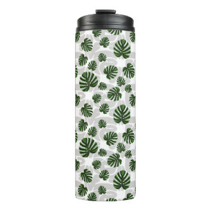 Termo Modern Boho Botanical Leaves Pattern
