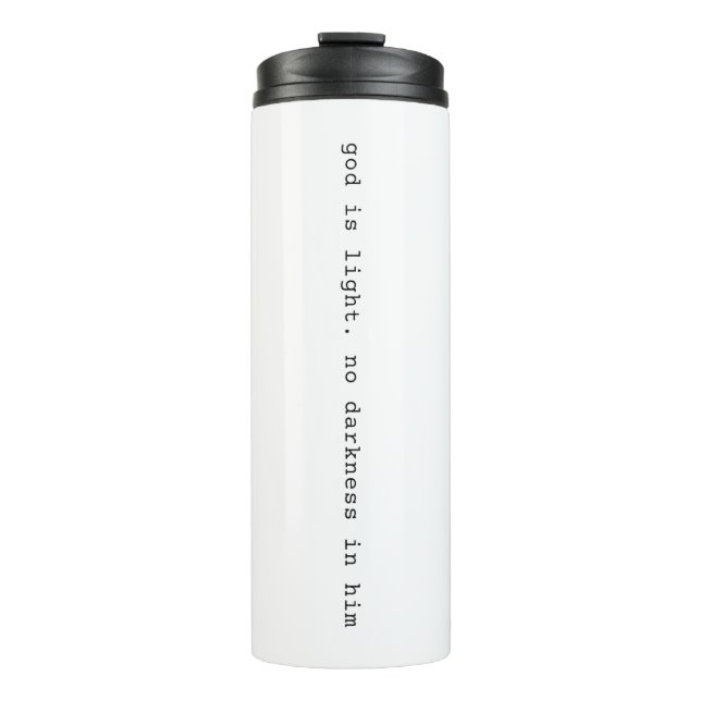 Termo Modern God is Light Travel Thermal Mug  (Anverso)