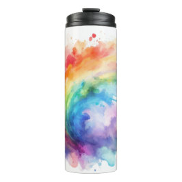 Termo Modern tie dye Thermal Tumbler