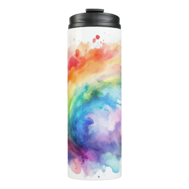 Termo Modern tie dye Thermal Tumbler (Anverso)