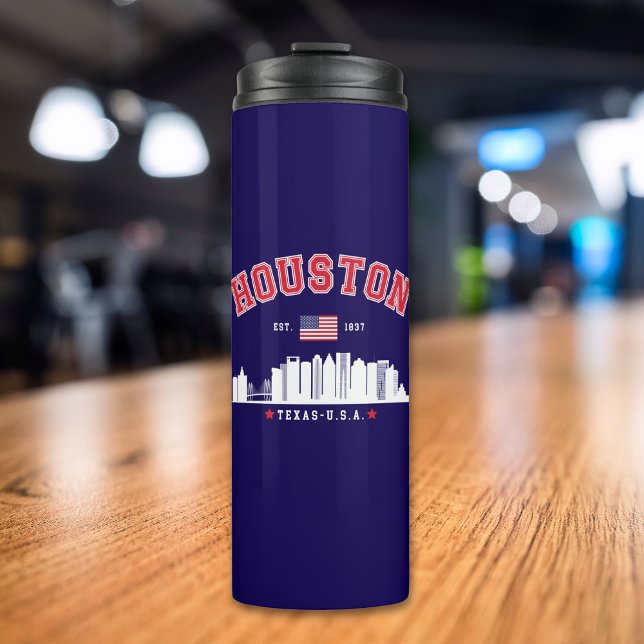 Termo Modern Urban Houston Skyline  (Subido por el creador)