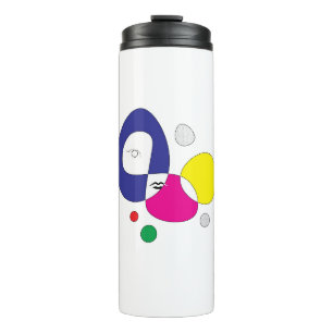 Termo Moderno Art Face Thermal Tumbler