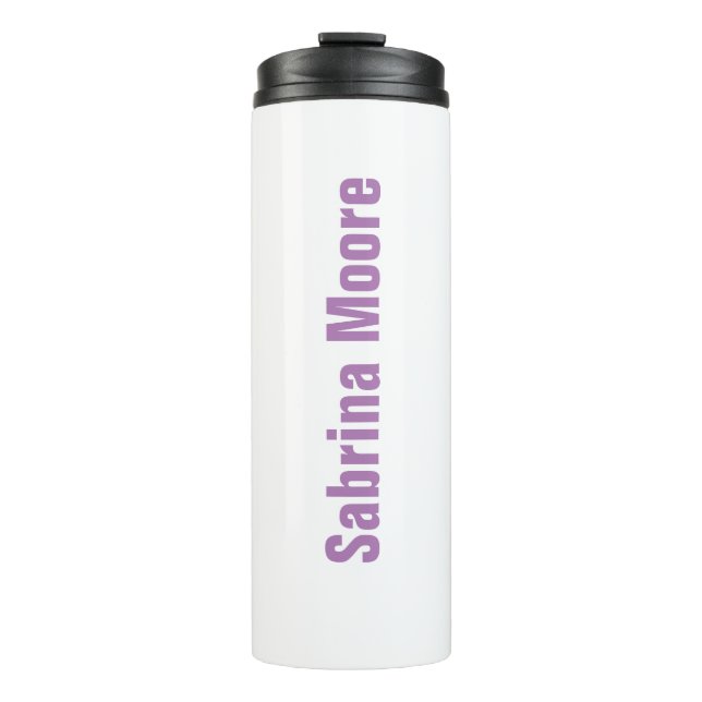 Termo Moderno profesional Minimalista (Anverso)