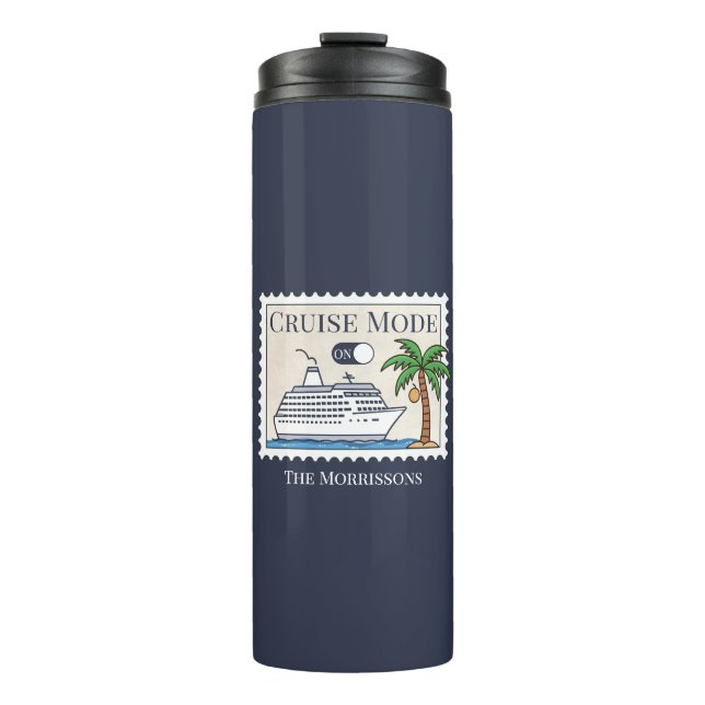 Termo Modo de crucero personalizado (Anverso)