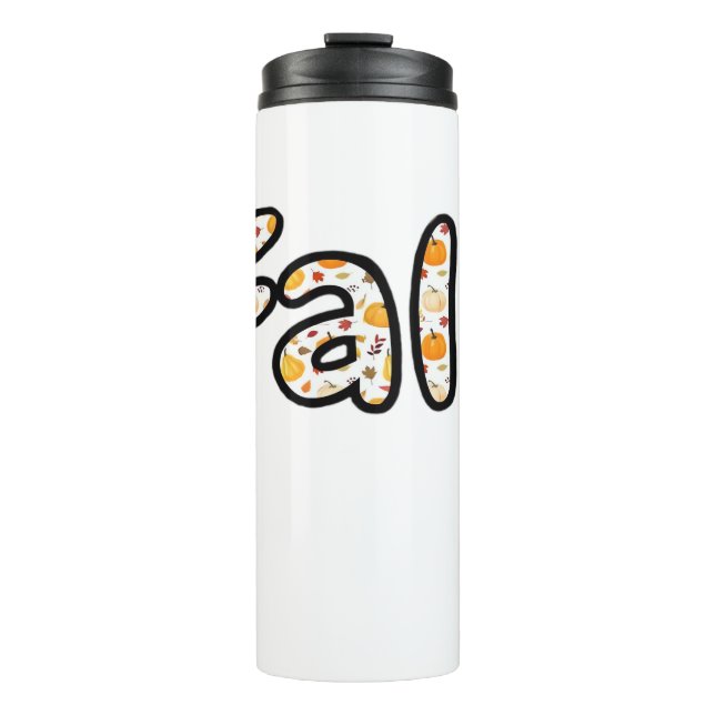 Termo Modo de fiesta - Comodidad de otoño - Comodidad de (Anverso)