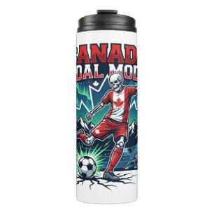 Termo Modo Gol Canadá Esqueleto Delantero Naciones Dinám
