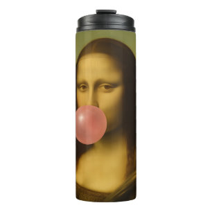Termo Mona Lisa Soplando Goma Rosa