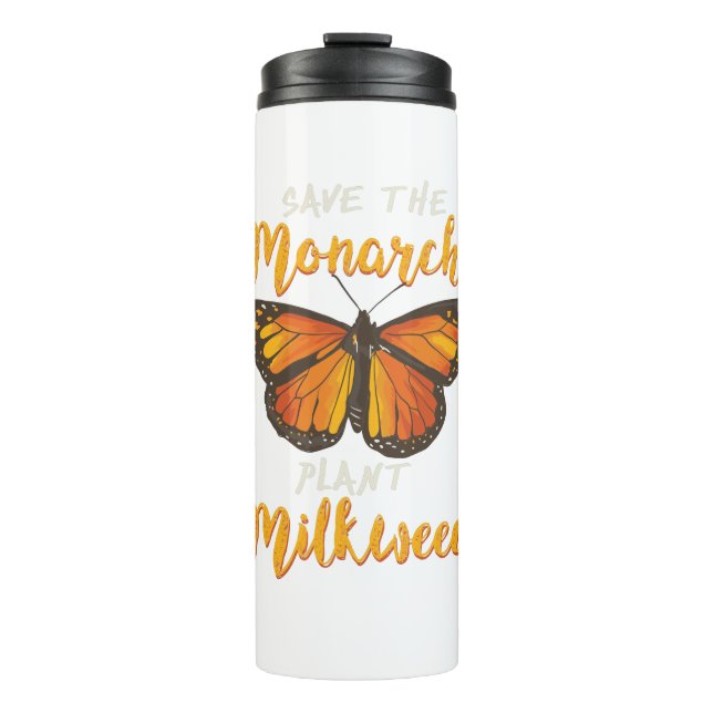 Termo MONARCH BUTTERFLY: Save The Monarchs (Anverso)